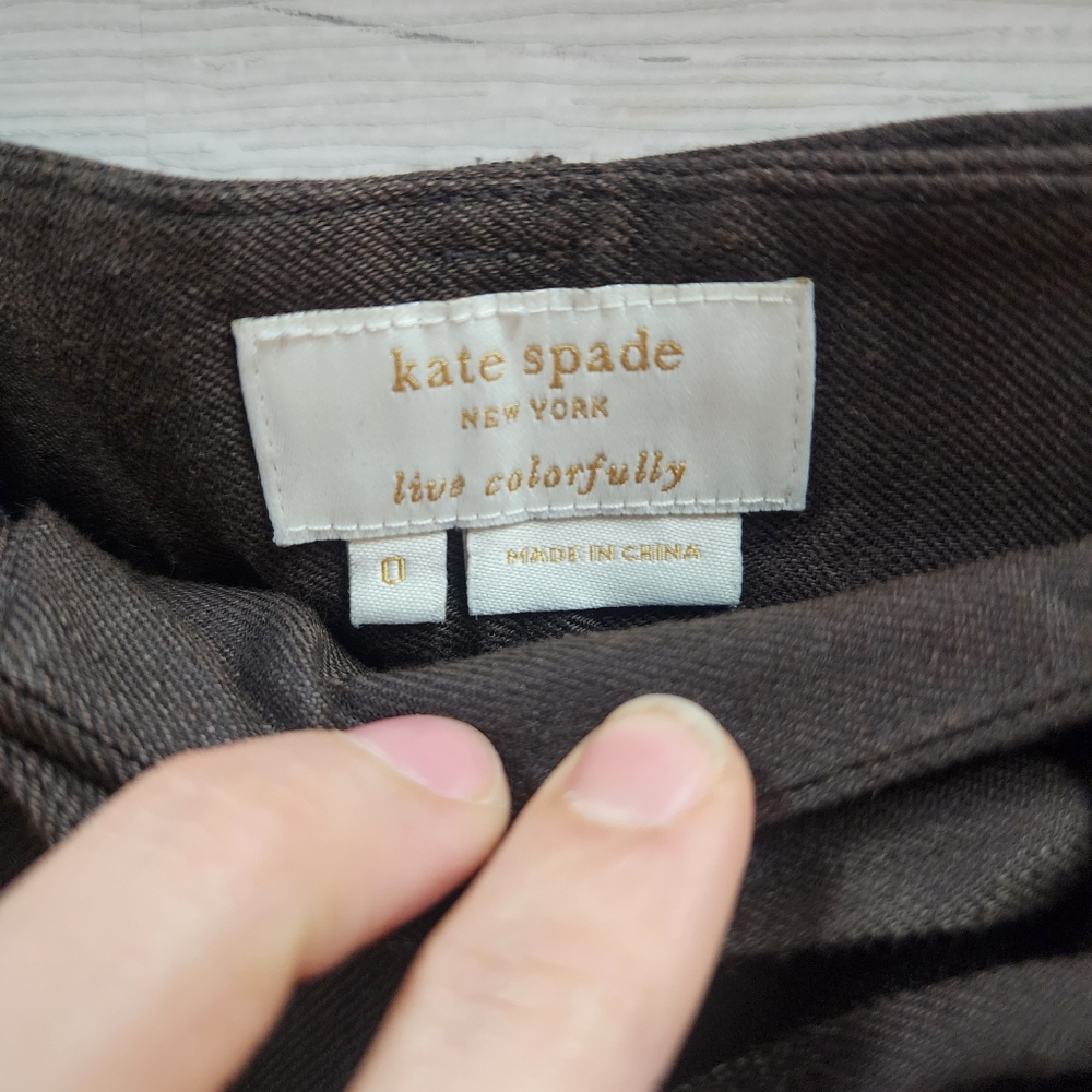 Kate Spade‎ Linen Shorts - Picture 6 of 7